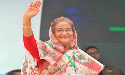 গণতন্ত্র পুনরুদ্ধারে শেখ হাসিনার দেশে ফিরে আসার দিন আজ গণতন্ত্র পুনরুদ্ধারে শেখ হাসিনার দেশে ফিরে আসার দিন আজ